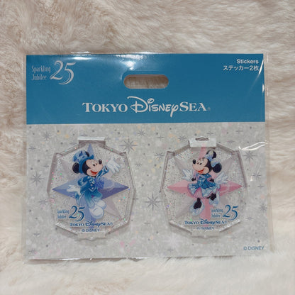 Japan Tokyo Disney Resort Sea 25th Sparkling Jubilee Sticker Set