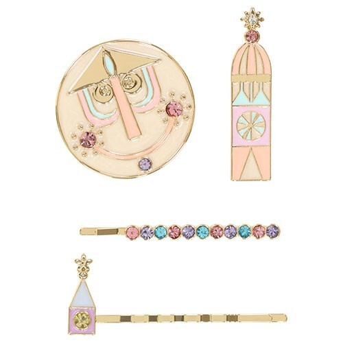 Japan Tokyo Disney Resort Pony hook & hairpin It's a Small World