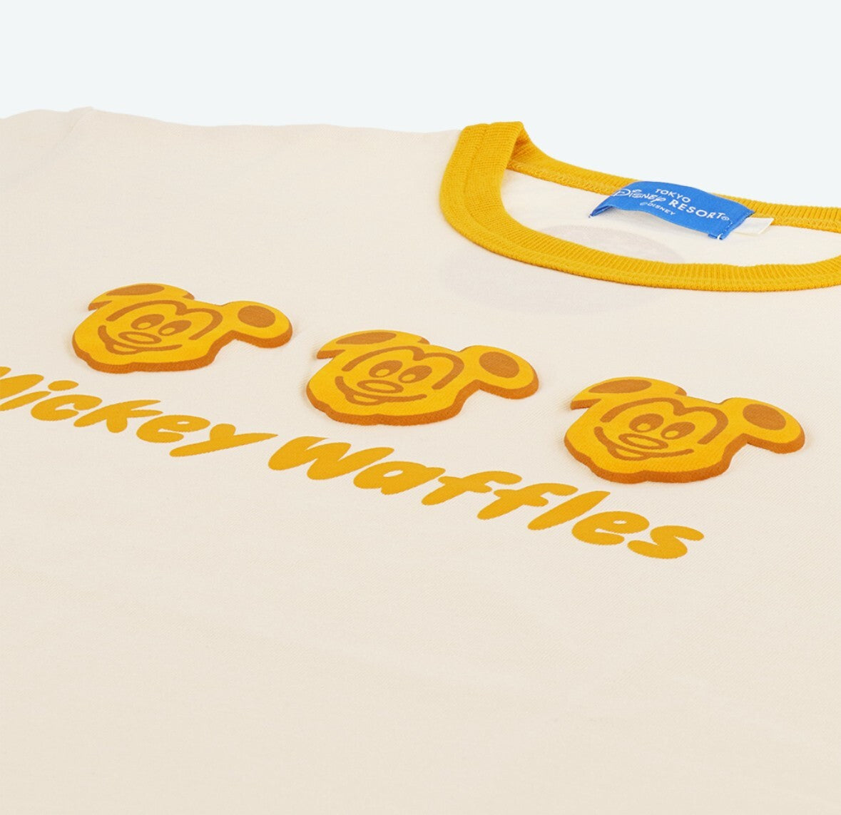 Japan Tokyo Disney Resort Mickey Waffle Accessory 2024 New!! T-Shirt