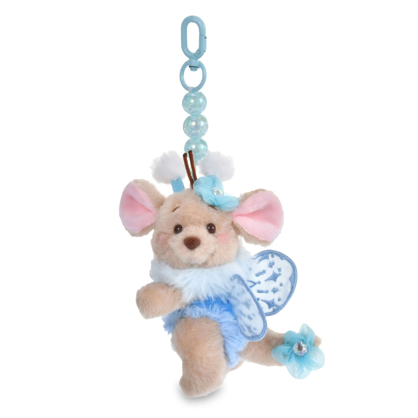 Japan Tokyo Disney Store Roo Plush Toy Keychain FAIRY POOH Winnie the Pooh