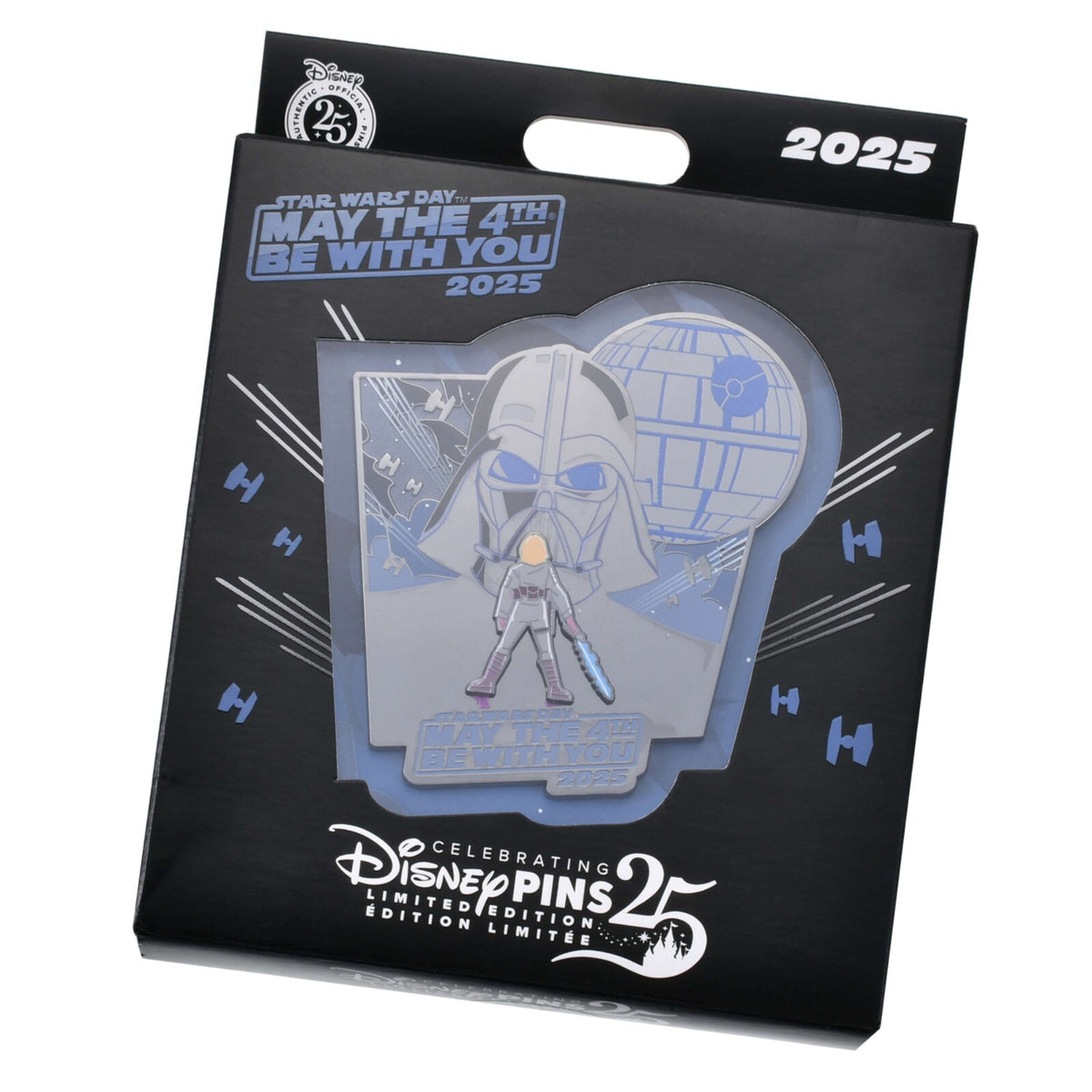 '+Japan Tokyo Disney Store Star Wars Luke Darth Vader Pin Badge May the 4th 2025