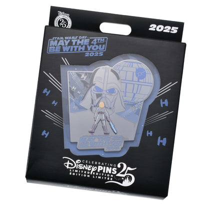 '+Japan Tokyo Disney Store Star Wars Luke Darth Vader Pin Badge May the 4th 2025