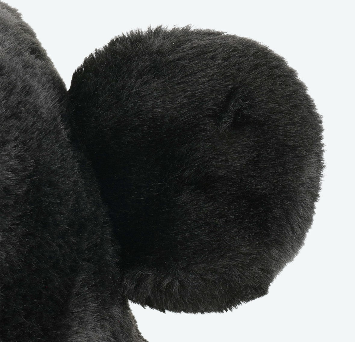 Japan Tokyo Disney Resort Ears Mickey Face limited Fluffy Winter Cap Hat Black