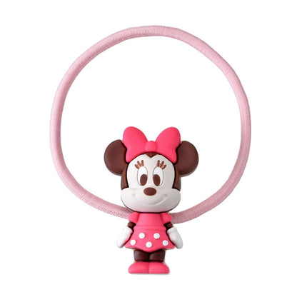 Japan Tokyo Disney Store Minnie Mouse For Kids Hair Ponytail PVC Mascot
