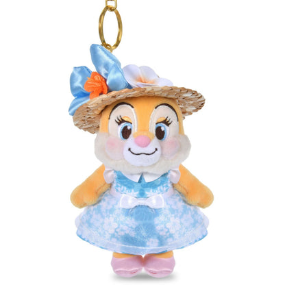 Japan Tokyo Disney Store Clarice Plush Toy Keychain SUMMER STYLE 2026 Chip Dale