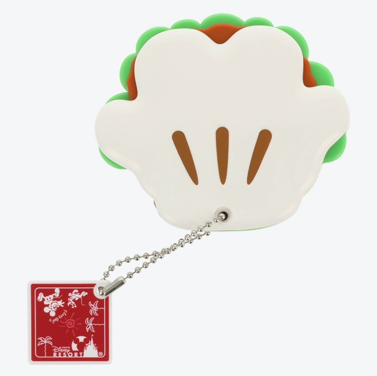 Japan Tokyo Disney Resort Mickey Mouse Mirror Fun Food Keychain Limited 2026