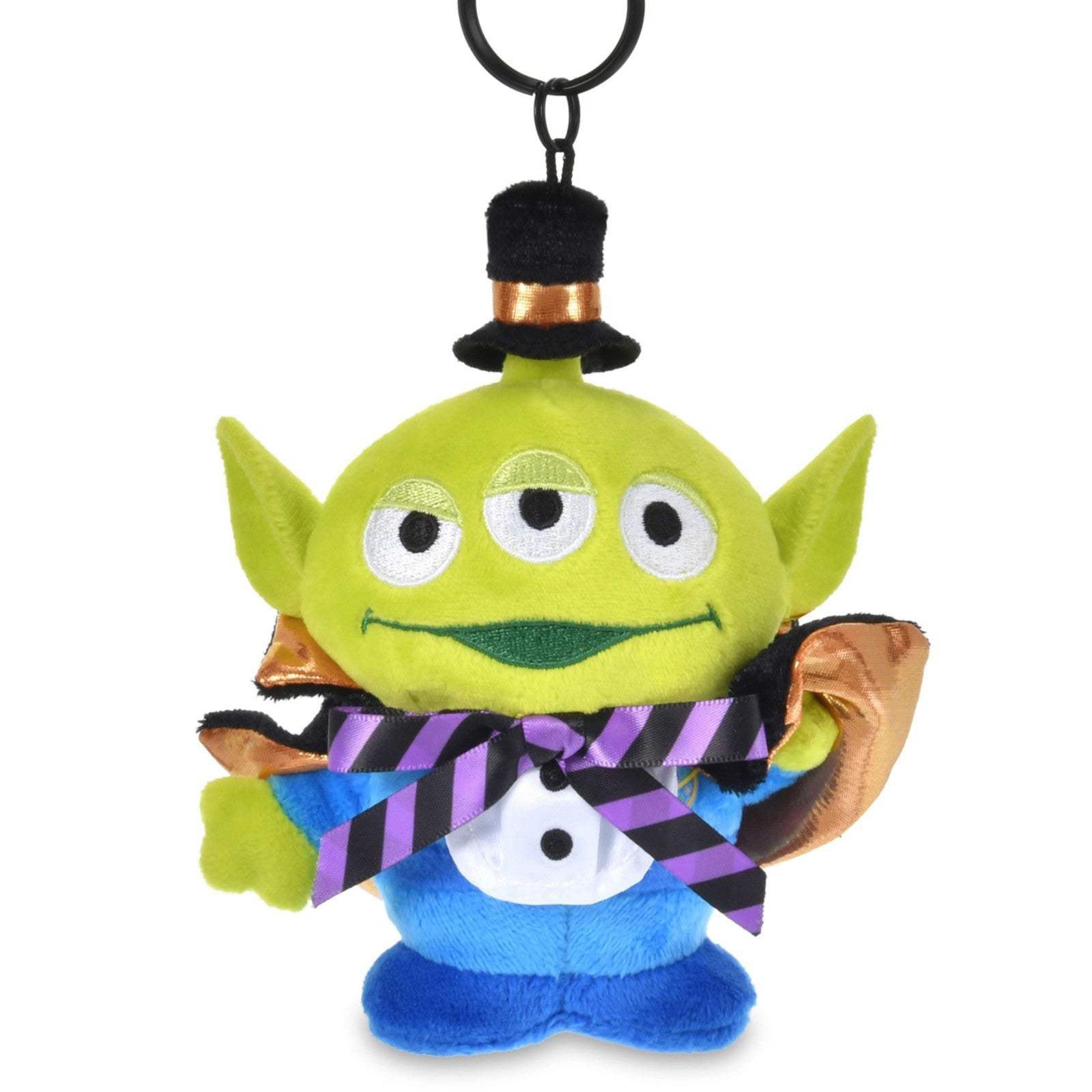 Japan Tokyo Disney Store Little Green Men Plush Keychain Halloween Toy Story