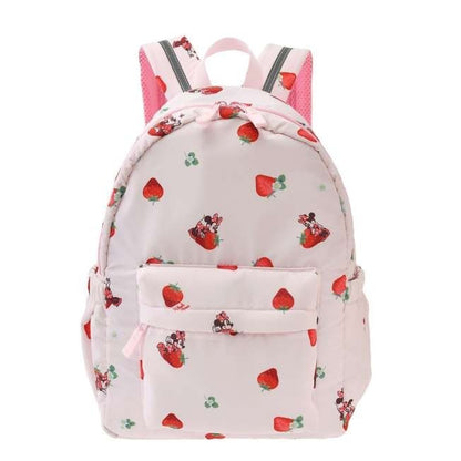 Japan Tokyo Disney Store Minnie For Kids Backpack Strawberry Hug Back to School