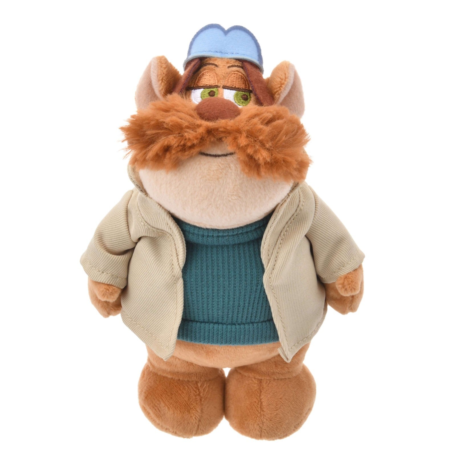 Japan Tokyo Disney Store Monterey Jack Plush Toy stanDs Chip Dale Rescue Rangers