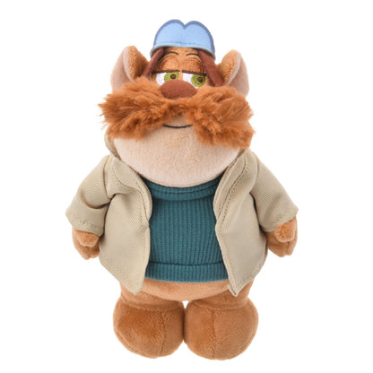 Japan Tokyo Disney Store Monterey Jack Plush Toy stanDs Chip Dale Rescue Rangers