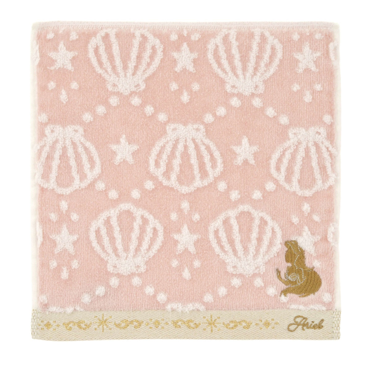 Japan Tokyo Disney Store Ariel Mini Towel Motif Princess Little Mermaid
