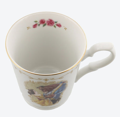 Japan Tokyo Disney Resort Beauty And The Beast Mug Belle Rose Cafe Time 2025