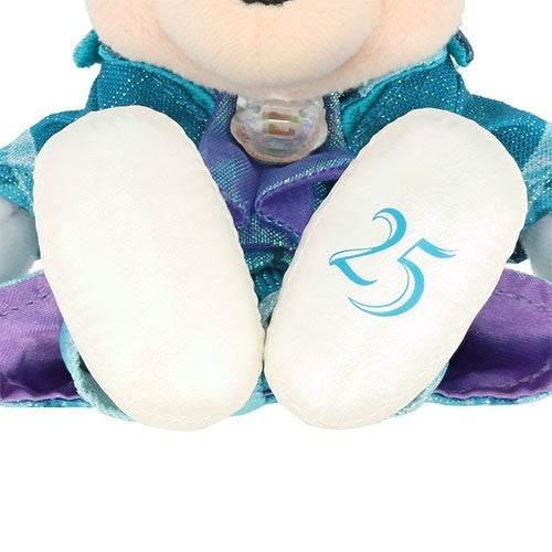 KeychainJapan Tokyo Disney Resort Sparkling Jubilee Mickey Plush Keychain 25th