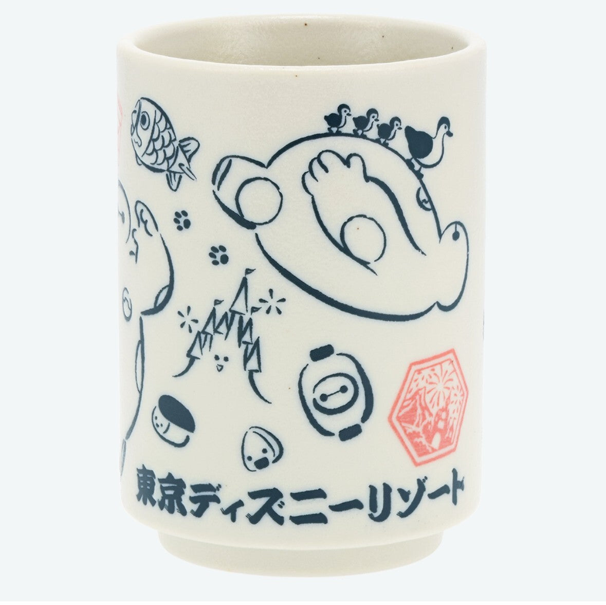 Japan Tokyo Disney Resort Baymax Big Hero 6 Japanese Mug Yunomi