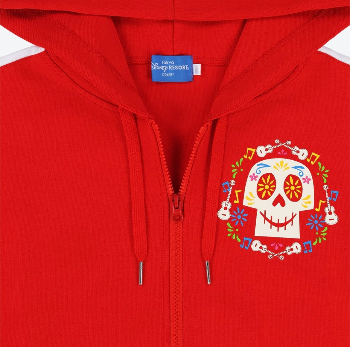 Japan Tokyo Disney Resort Coco Miguel Hoodie Parka Long Sleeve Red