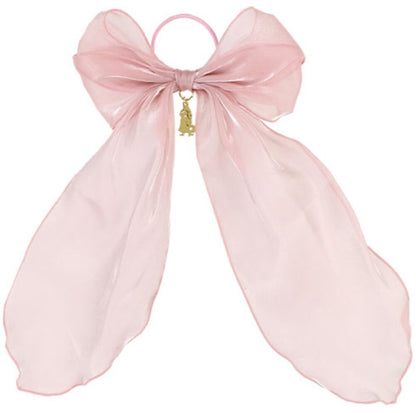 Japan Tokyo Disney Resort Big hair elastic ribbon Pink Rapunzel