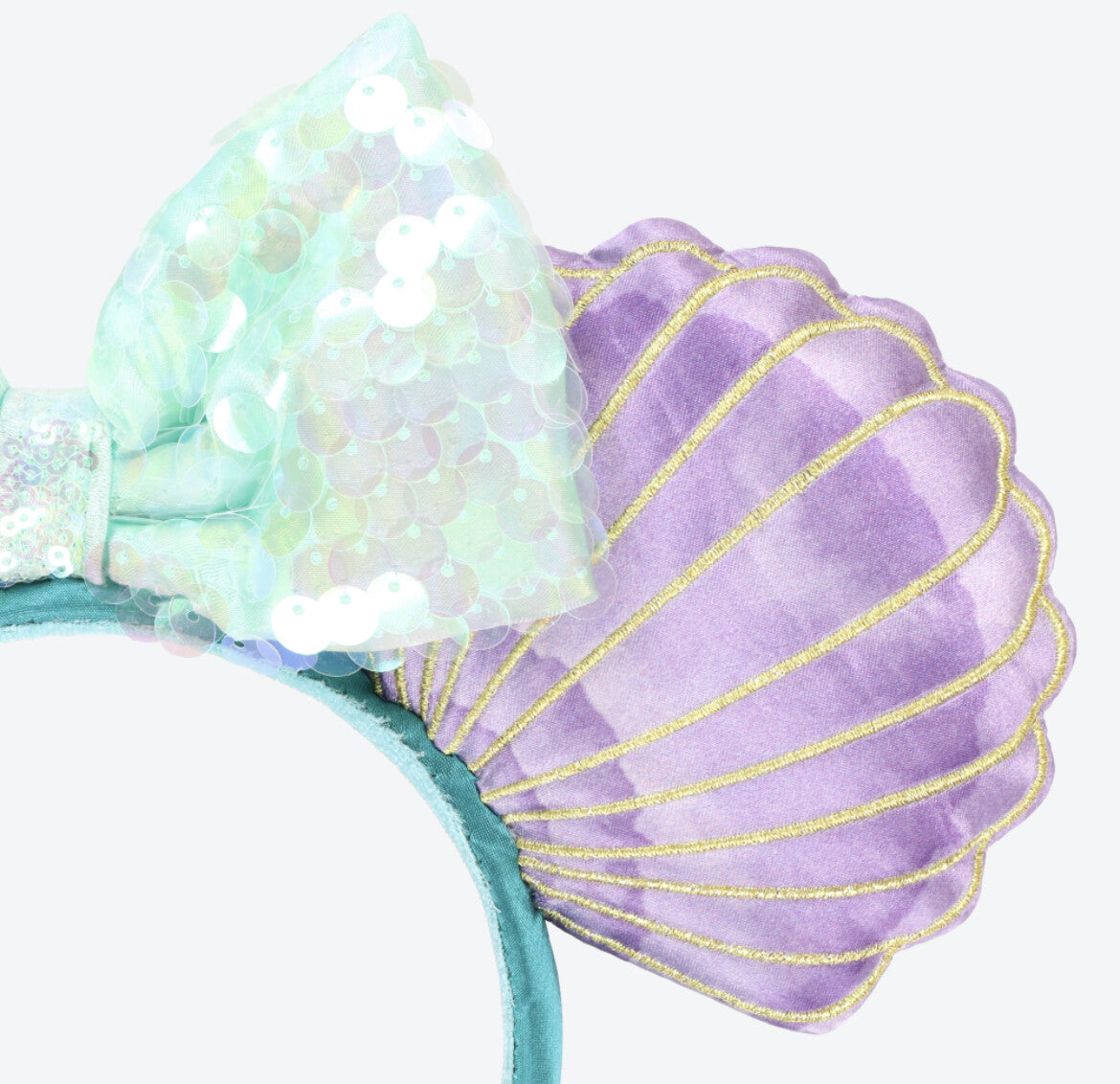 Japan Tokyo Disney Resort Store Ears HeadBand Hat The Little Mermaid Ariel