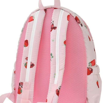 Japan Tokyo Disney Store Minnie For Kids Backpack Strawberry Hug Back to School