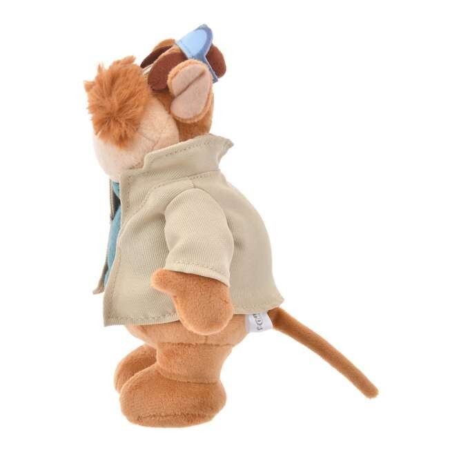 Japan Tokyo Disney Store Monterey Jack Plush Toy stanDs Chip Dale Rescue Rangers