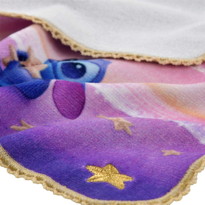 Japan Tokyo Disney Store Stitch & Scrump Mini Towel Disney Stitch Day Collection