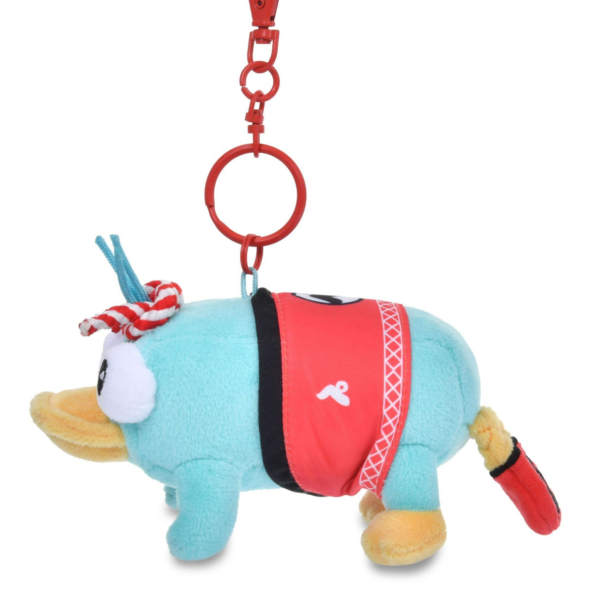 Japan Tokyo Disney Store Perry Plush Toy Keychain MATSURI STYLE