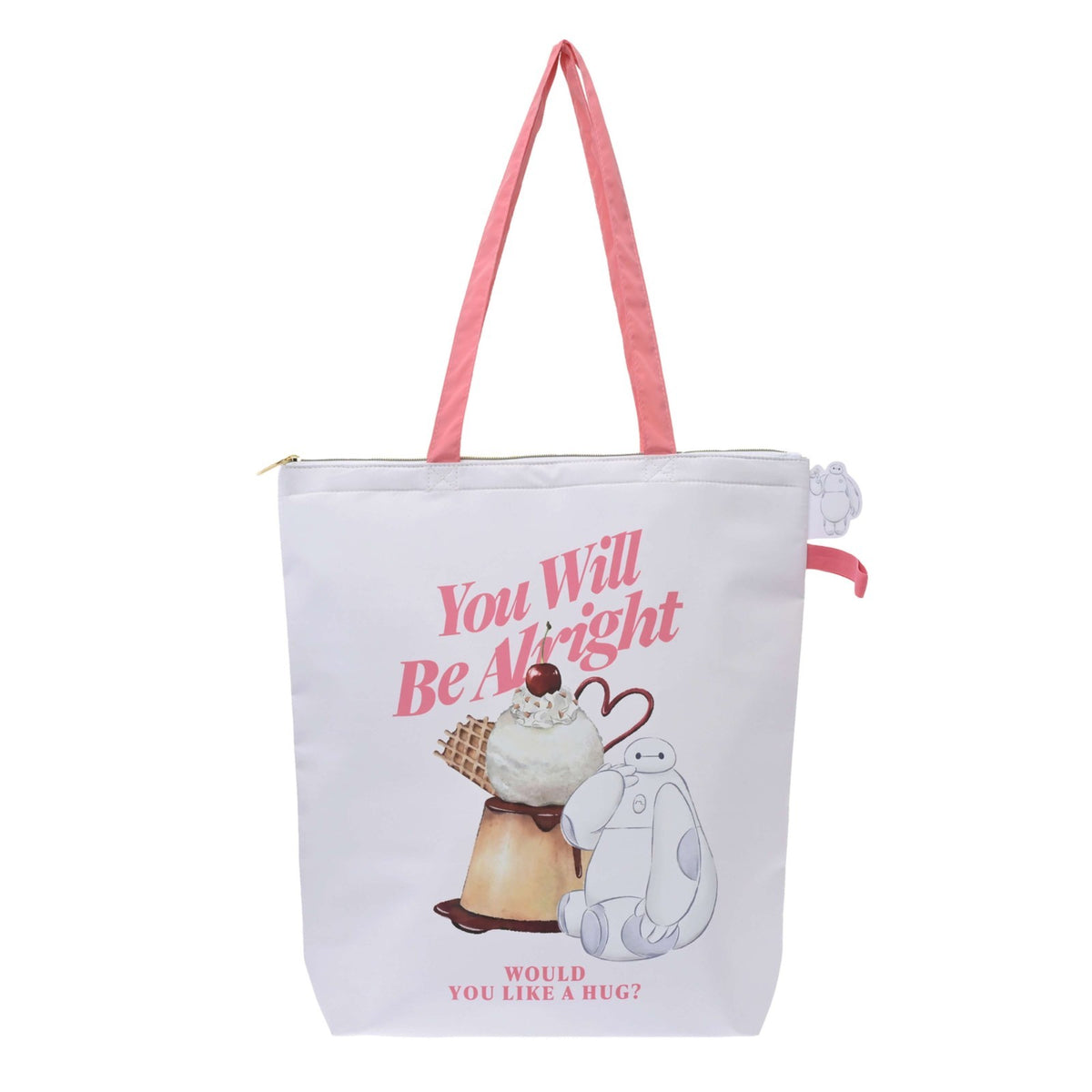 Japan Tokyo Disney Store Baymax Summer Sweets Cool Tote Bag