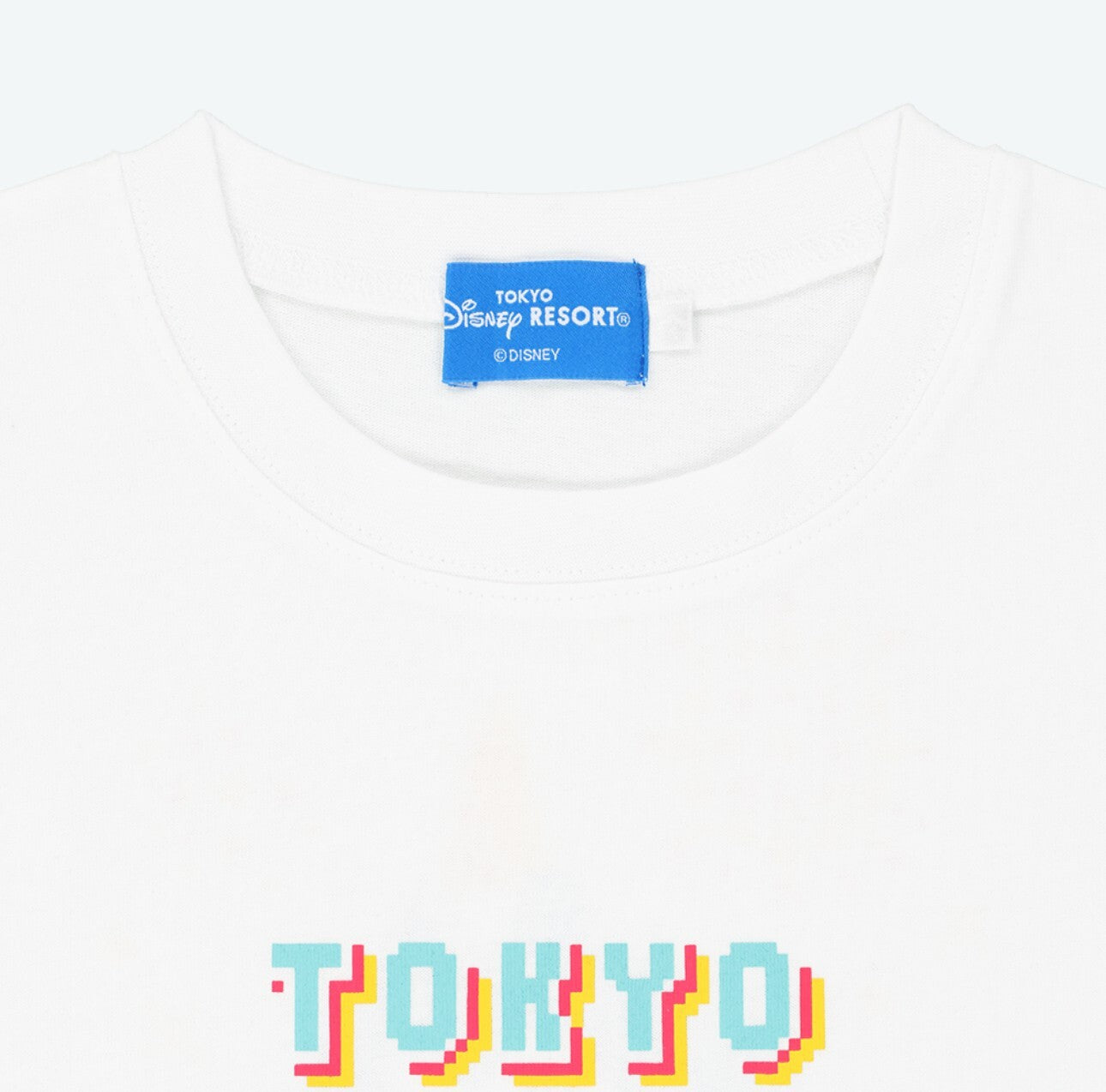 Japan Tokyo Disney Resort  T-Shirt Cinderella Castle Mickey Balloon Retro Game