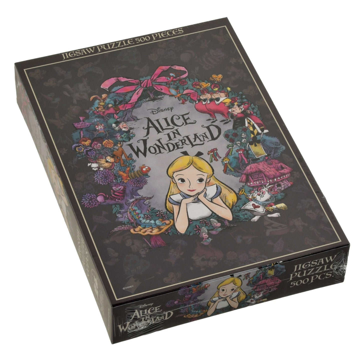 Japan Tokyo Disney Store Alice Jigsaw Puzzle 500 Pieces Glow-in-the-Dark 75TH