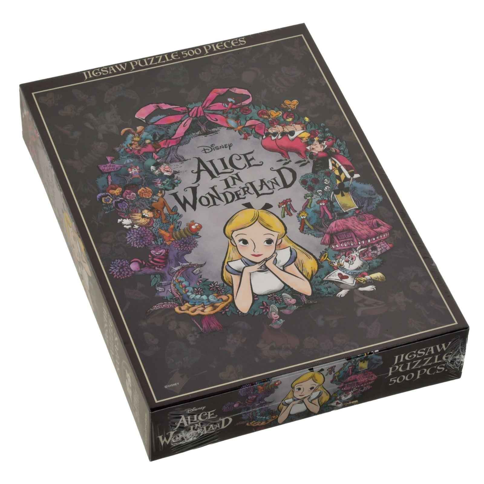 Japan Tokyo Disney Store Alice Jigsaw Puzzle 500 Pieces Glow-in-the-Dark 75TH