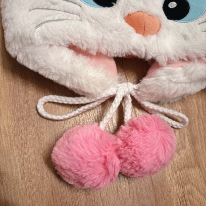 Japan Tokyo Disney Resort Ears Headband Marie limited Fun Cap Hat Fluffy
