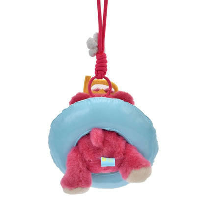 Japan Tokyo Disney Store Woody Plush Keychain Toy Story Chill