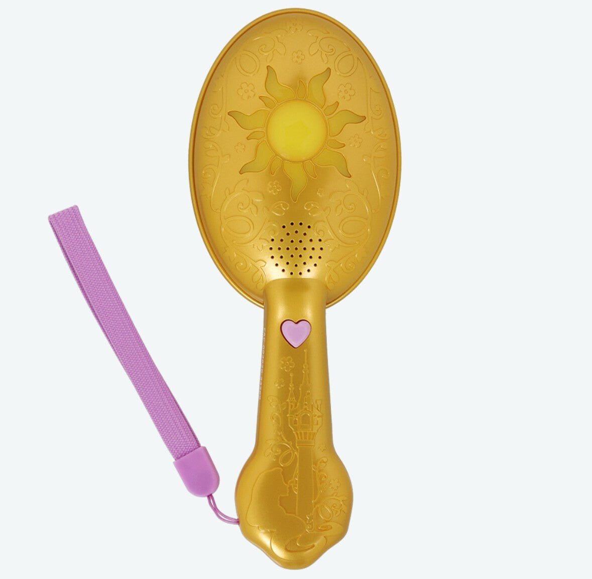Japan Tokyo Disney Resort  Rapunzel Hair Brush Glowing Toy Magic Flower