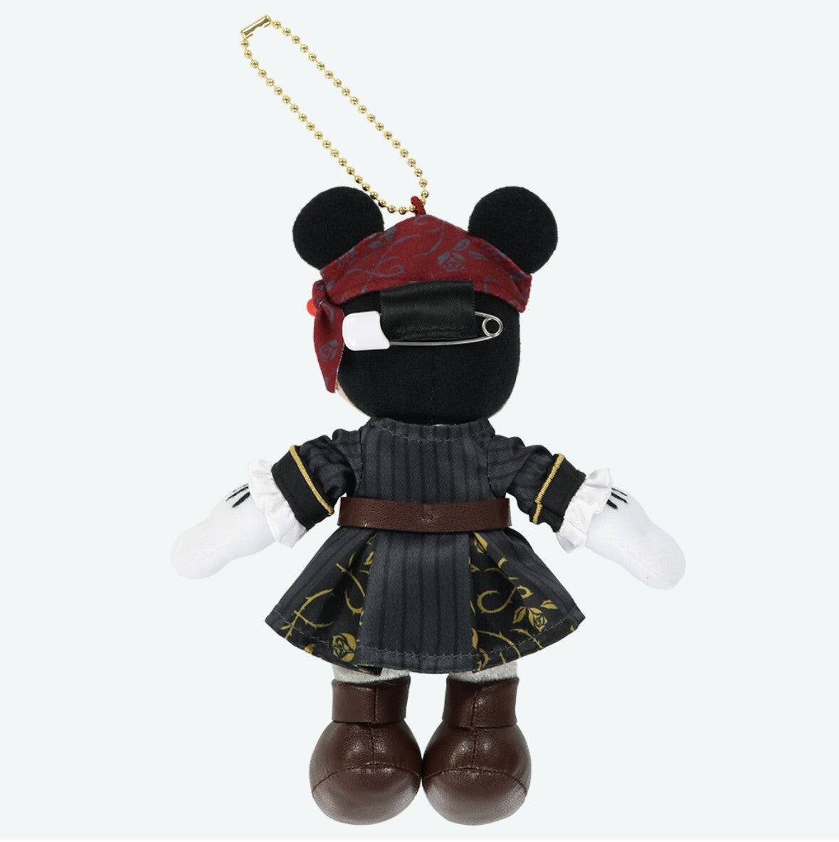 Japan Tokyo Disney Resort Pirates of the Caribbean Plush Keychain Mickey 2025