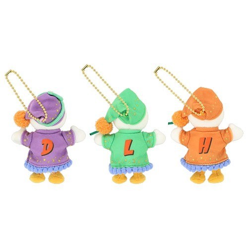 Japan Tokyo Disney Resort Huey Dewey Louie Plush Toy Charm Set Halloween 2026