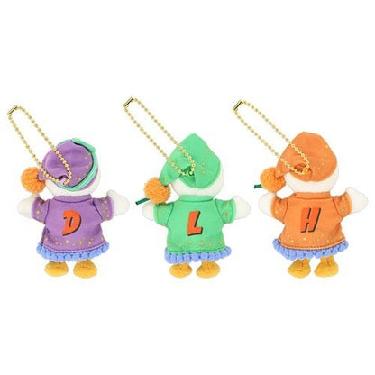 Japan Tokyo Disney Resort Huey Dewey Louie Plush Toy Charm Set Halloween 2026