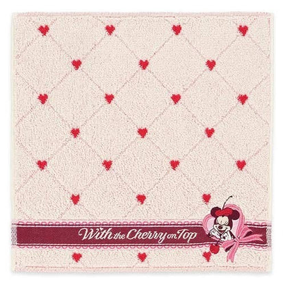 Japan Tokyo Disney Resort Mini Towel Set With the Cherry on Top Minnie