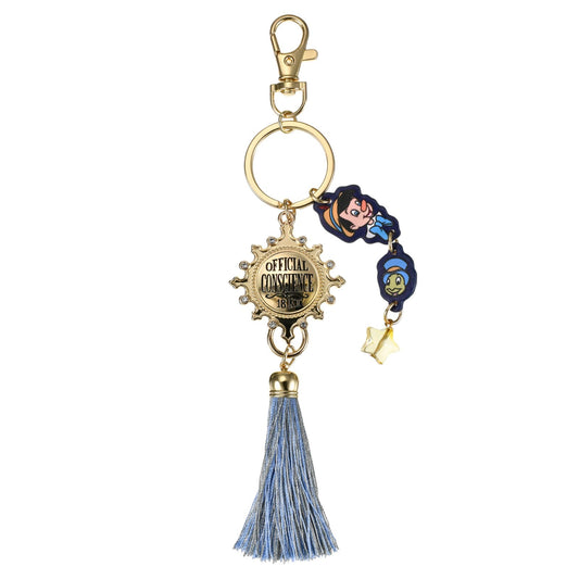 Japan Tokyo Disney Store Pinocchio & Jiminy Cricket Keychain Tassel Fes