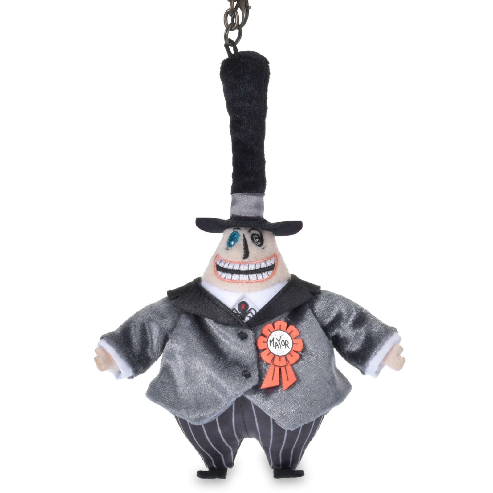 Japan Tokyo Disney Store Mayor Plush Toy Keychain Nightmare Before Christmas