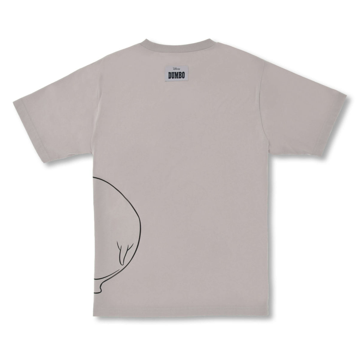 Japan Tokyo Disney Store Dumbo Short-Sleeve T-Shirt Gray T-Shirt Collection