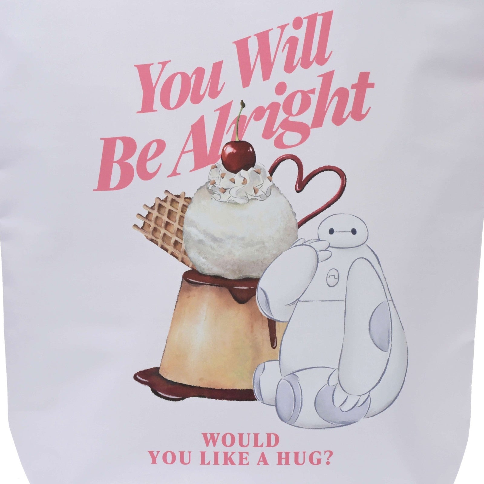 Japan Tokyo Disney Store Baymax Summer Sweets Cool Tote Bag