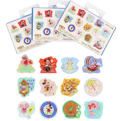 Japan Tokyo Disney Resort Small World Decoration magnet complete set limited