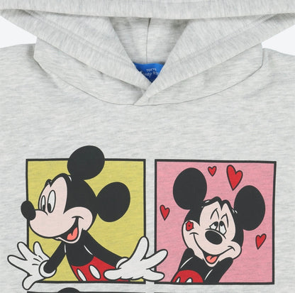 Japan Tokyo Disney Resort Mickey Mouse Hoodie Oversized Unisex Grey Limited 2025