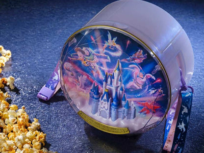 Japan Tokyo Disney Resort Popcorn Bucket Reach for the Stars Cinderella Castle