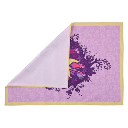 Japan Tokyo Disney Store Rapunzel in the Tower Picnic Sheet S Pouch Map Compact