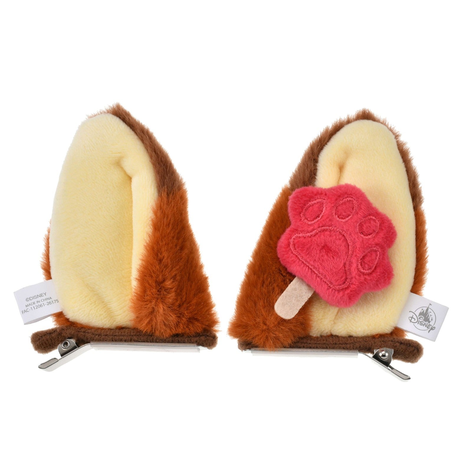 Japan Tokyo Disney Store Nick Wilde Hair Clip Set Costume Accessories Zootopia