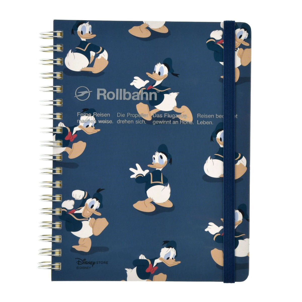 Japan Tokyo Disney Store Delfonics Donald & Friends Rollbahn Diary L 2027
