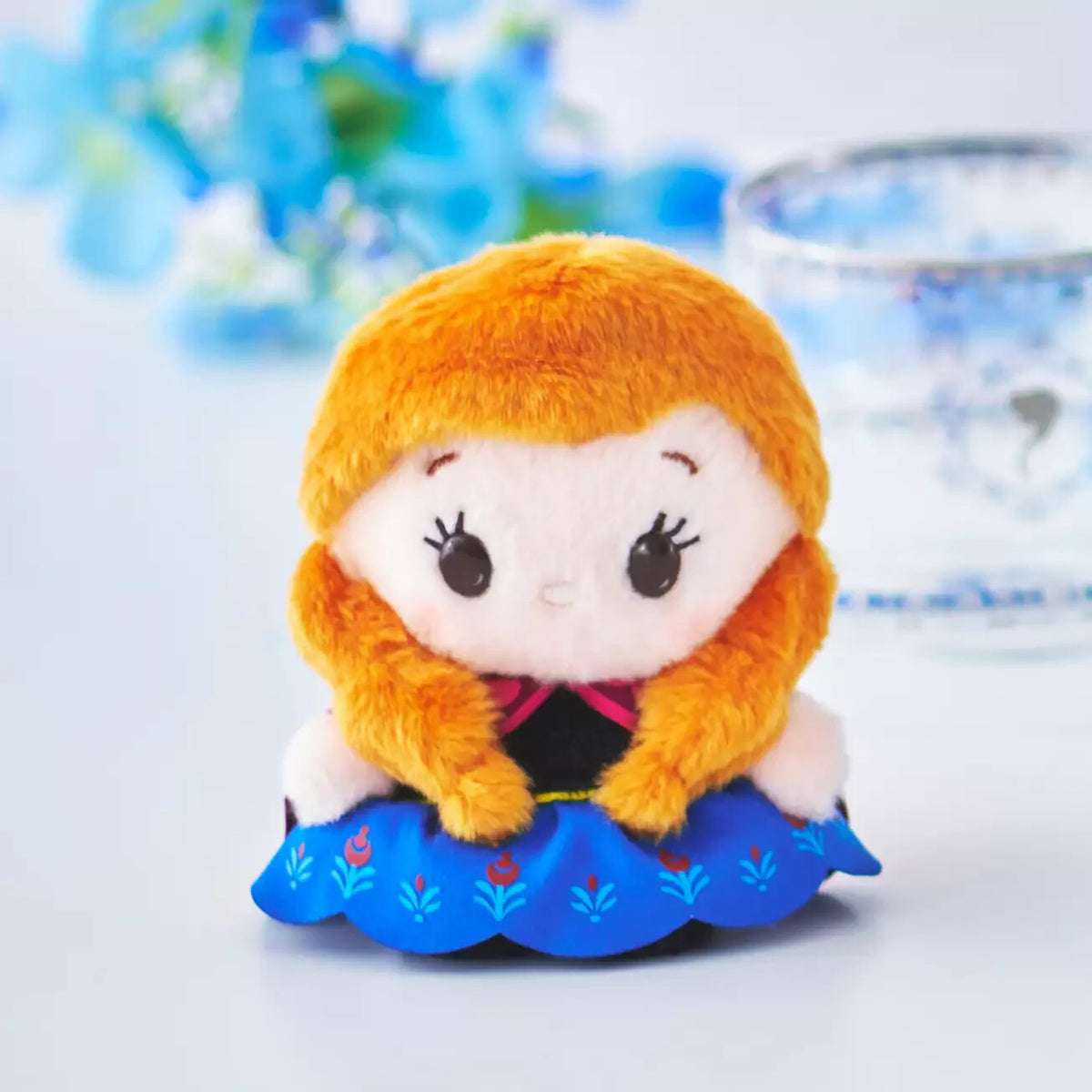 '+Japan Tokyo Disney Store Princess Anna Ana Frozen 10th Urupocha Chan Plush Toy