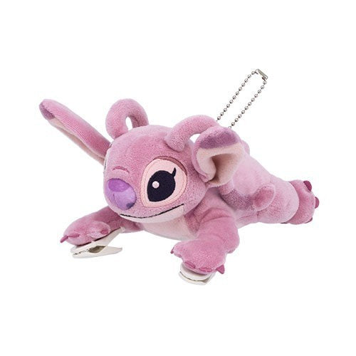 Japan Tokyo Disney Resort Angel Sticky Plush Toy Stitch Keychain 626