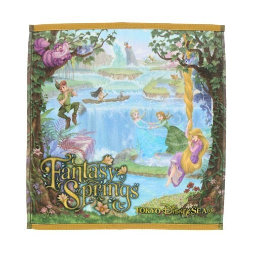Japan Tokyo Disney Resort Wash Towel Fantasy Springs