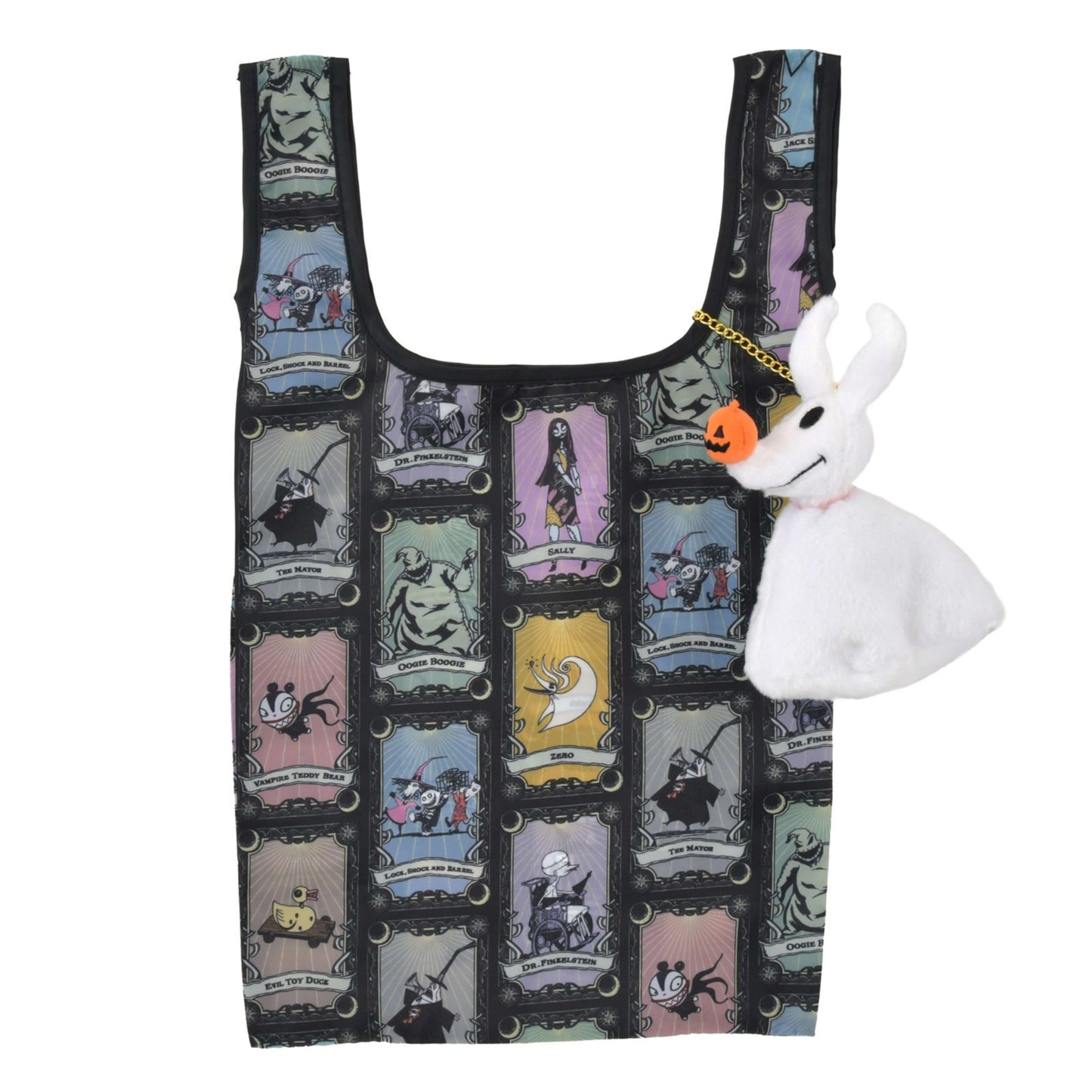 Japan Tokyo Disney Store Shopping Eco Bag Pouch Nightmare Before Christmas